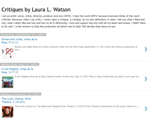 Tablet Screenshot of lauralwatson.blogspot.com