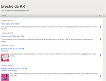 Tablet Screenshot of brecho-da-kk.blogspot.com