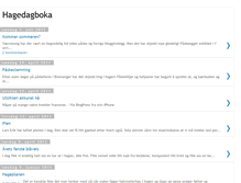 Tablet Screenshot of hagedagboka.blogspot.com