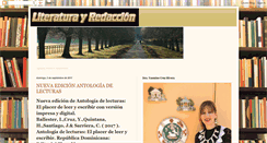 Desktop Screenshot of literaturayredaccion.blogspot.com