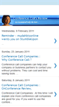 Mobile Screenshot of conference-call-companies.blogspot.com