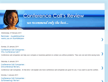 Tablet Screenshot of conference-call-companies.blogspot.com