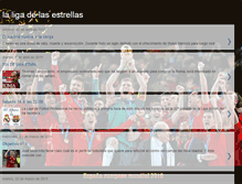 Tablet Screenshot of laligadestrellas.blogspot.com