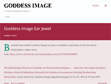 Tablet Screenshot of goddessimage.blogspot.com