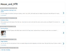 Tablet Screenshot of mouseandnitetimerunner.blogspot.com