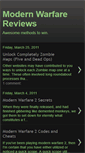 Mobile Screenshot of modernwarfarereviews.blogspot.com