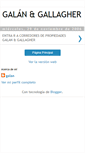 Mobile Screenshot of galangallagher.blogspot.com