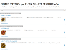 Tablet Screenshot of cuatroespecias.blogspot.com