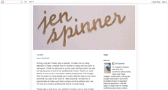 Desktop Screenshot of jenspinner.blogspot.com