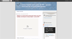 Desktop Screenshot of celulavladimirilichleninprt.blogspot.com