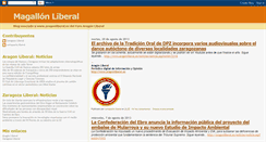 Desktop Screenshot of magallonliberal.blogspot.com