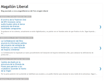Tablet Screenshot of magallonliberal.blogspot.com