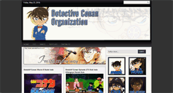 Desktop Screenshot of detectiveconanorganization.blogspot.com