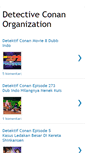 Mobile Screenshot of detectiveconanorganization.blogspot.com