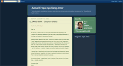 Desktop Screenshot of jurnal-eropa.blogspot.com