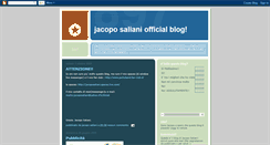 Desktop Screenshot of jacoposaliani.blogspot.com
