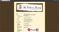 Desktop Screenshot of folkcorebunny.blogspot.com