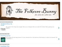 Tablet Screenshot of folkcorebunny.blogspot.com