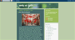 Desktop Screenshot of andyatfaith.blogspot.com