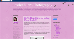 Desktop Screenshot of jessicanigrophotography.blogspot.com