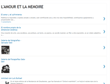 Tablet Screenshot of amour-et-memoire.blogspot.com