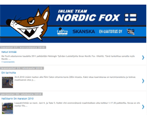 Tablet Screenshot of nordicfox.blogspot.com