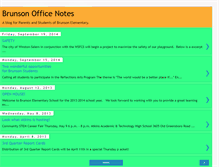 Tablet Screenshot of brunsonofficenotes.blogspot.com