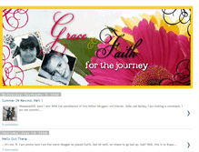 Tablet Screenshot of graceandfaithforthejourney.blogspot.com