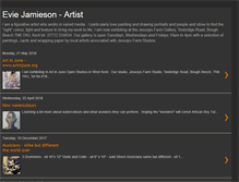 Tablet Screenshot of eviejamieson.blogspot.com