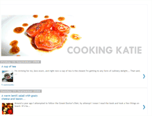 Tablet Screenshot of cookingkatie.blogspot.com