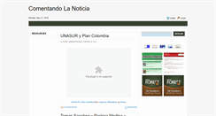 Desktop Screenshot of comentandolanoticiaec.blogspot.com