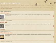 Tablet Screenshot of mimos-culinarios.blogspot.com