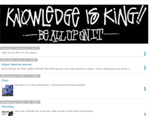 Tablet Screenshot of knowledgeiskinggg.blogspot.com