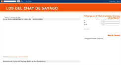 Desktop Screenshot of chatdesayago.blogspot.com