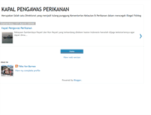 Tablet Screenshot of kapalpengawasperikanan.blogspot.com