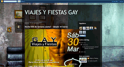 Desktop Screenshot of gayviajesyfiestas.blogspot.com