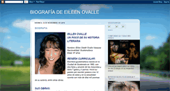 Desktop Screenshot of biografiaeileenovalle.blogspot.com