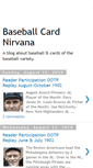 Mobile Screenshot of baseballcardnirvana.blogspot.com