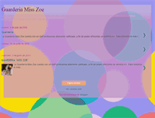 Tablet Screenshot of guarderiamisszoe.blogspot.com