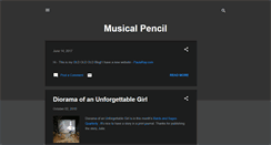 Desktop Screenshot of musicalpencil.blogspot.com