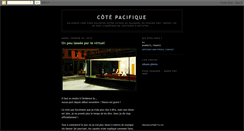 Desktop Screenshot of cotepacifique.blogspot.com