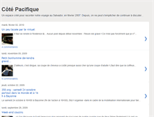 Tablet Screenshot of cotepacifique.blogspot.com