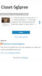 Mobile Screenshot of closet-sgspree.blogspot.com
