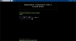 Desktop Screenshot of kunal-the-rationalist.blogspot.com