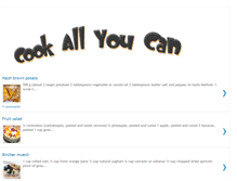 Tablet Screenshot of cookallyoucan.blogspot.com