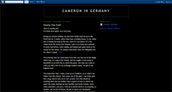 Desktop Screenshot of camerongermany.blogspot.com