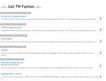 Tablet Screenshot of just-tw-fashion.blogspot.com