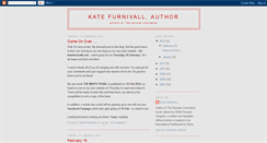 Desktop Screenshot of katefurnivall.blogspot.com