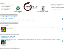 Tablet Screenshot of buywellfairtradecoffee.blogspot.com