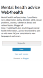 Mobile Screenshot of mentalhealthadvice.blogspot.com